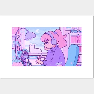 Lofi Girl Posters and Art